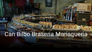 Reserve ahora una mesa en Can Bilbo Braseria Marisqueria