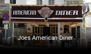 Joes American Diner reservar mesa