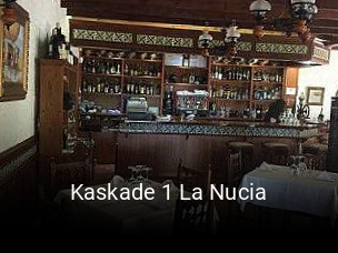 Kaskade 1 La Nucia reserva de mesa