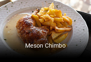 Reserve ahora una mesa en Meson Chimbo
