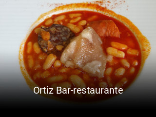 Reserve ahora una mesa en Ortiz Bar-restaurante