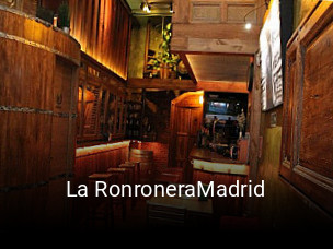 Reserve ahora una mesa en La RonroneraMadrid