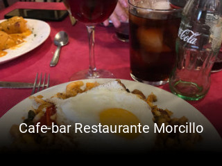 Cafe-bar Restaurante Morcillo reserva de mesa