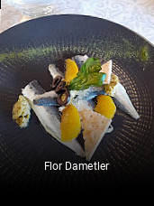 Flor Dametler reserva de mesa