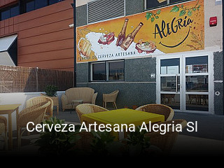 Cerveza Artesana Alegria Sl reservar en línea