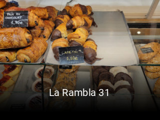 Reserve ahora una mesa en La Rambla 31