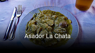 Reserve ahora una mesa en Asador La Chata