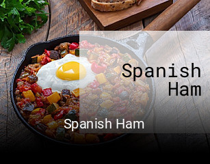 Spanish Ham reservar mesa