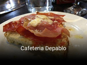 Cafeteria Depablo reserva de mesa