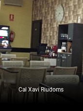 Cal Xavi Riudoms reservar mesa