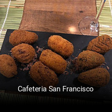 Cafeteria San Francisco reserva de mesa