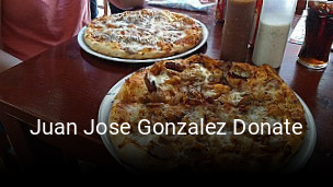 Reserve ahora una mesa en Juan Jose Gonzalez Donate