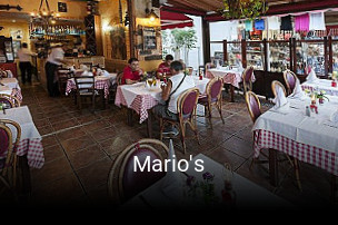 Reserve ahora una mesa en Mario's