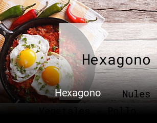 Hexagono reservar mesa