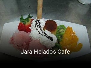 Jara Helados Cafe reservar mesa