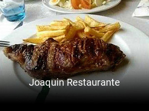 Reserve ahora una mesa en Joaquin Restaurante