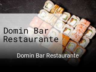 Domin Bar Restaurante reserva de mesa