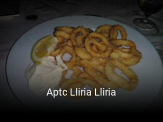 Reserve ahora una mesa en Aptc Lliria Lliria