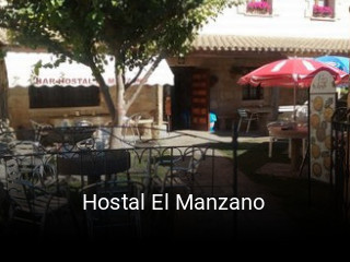 Hostal El Manzano reservar mesa