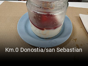 Reserve ahora una mesa en Km.0 Donostia/san Sebastian