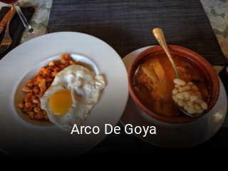 Arco De Goya reservar mesa