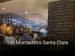 100 Montaditos Santa Clara reservar mesa
