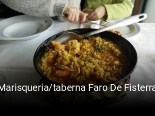 Reserve ahora una mesa en Marisqueria/taberna Faro De Fisterra