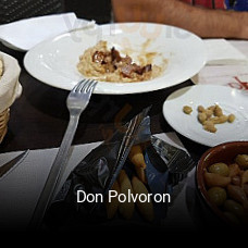 Don Polvoron reserva de mesa