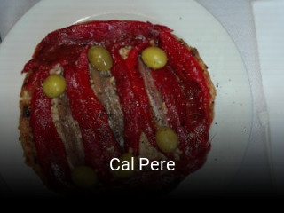Cal Pere reservar en línea