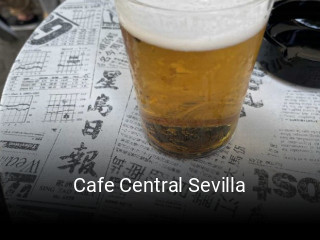 Cafe Central Sevilla reservar mesa