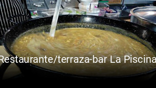 Restaurante/terraza-bar La Piscina reserva de mesa