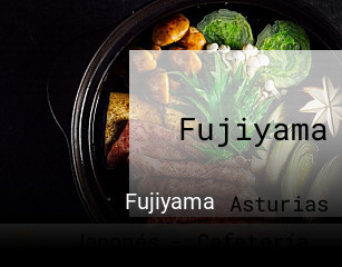 Fujiyama reserva de mesa
