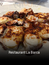 Reserve ahora una mesa en Restaurant La Barca
