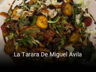 La Tarara De Miguel Avila reservar mesa