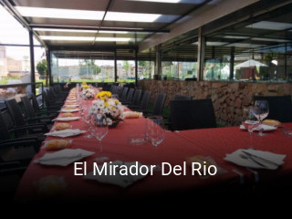 Reserve ahora una mesa en El Mirador Del Rio