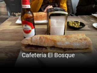 Cafeteria El Bosque reservar en línea