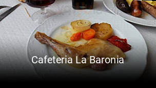 Cafeteria La Baronia reserva de mesa