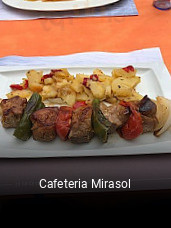 Cafeteria Mirasol reservar mesa