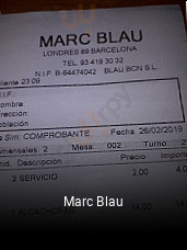 Marc Blau reserva