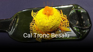 Cal Tronc Besalu reserva de mesa