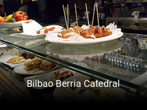 Reserve ahora una mesa en Bilbao Berria Catedral