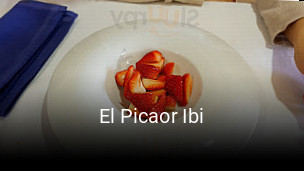 El Picaor Ibi reserva de mesa