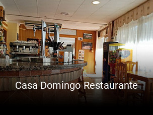 Reserve ahora una mesa en Casa Domingo Restaurante