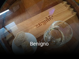 Reserve ahora una mesa en Benigno