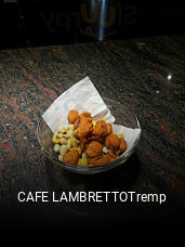 Reserve ahora una mesa en CAFE LAMBRETTOTremp