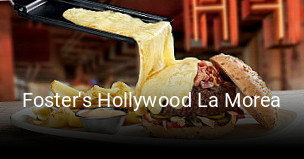 Reserve ahora una mesa en Foster's Hollywood La Morea