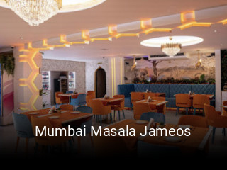 Mumbai Masala Jameos reserva de mesa