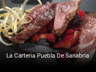 Reserve ahora una mesa en La Carteria Puebla De Sanabria