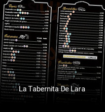 Reserve ahora una mesa en La Tabernita De Lara