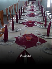 Asador reservar mesa